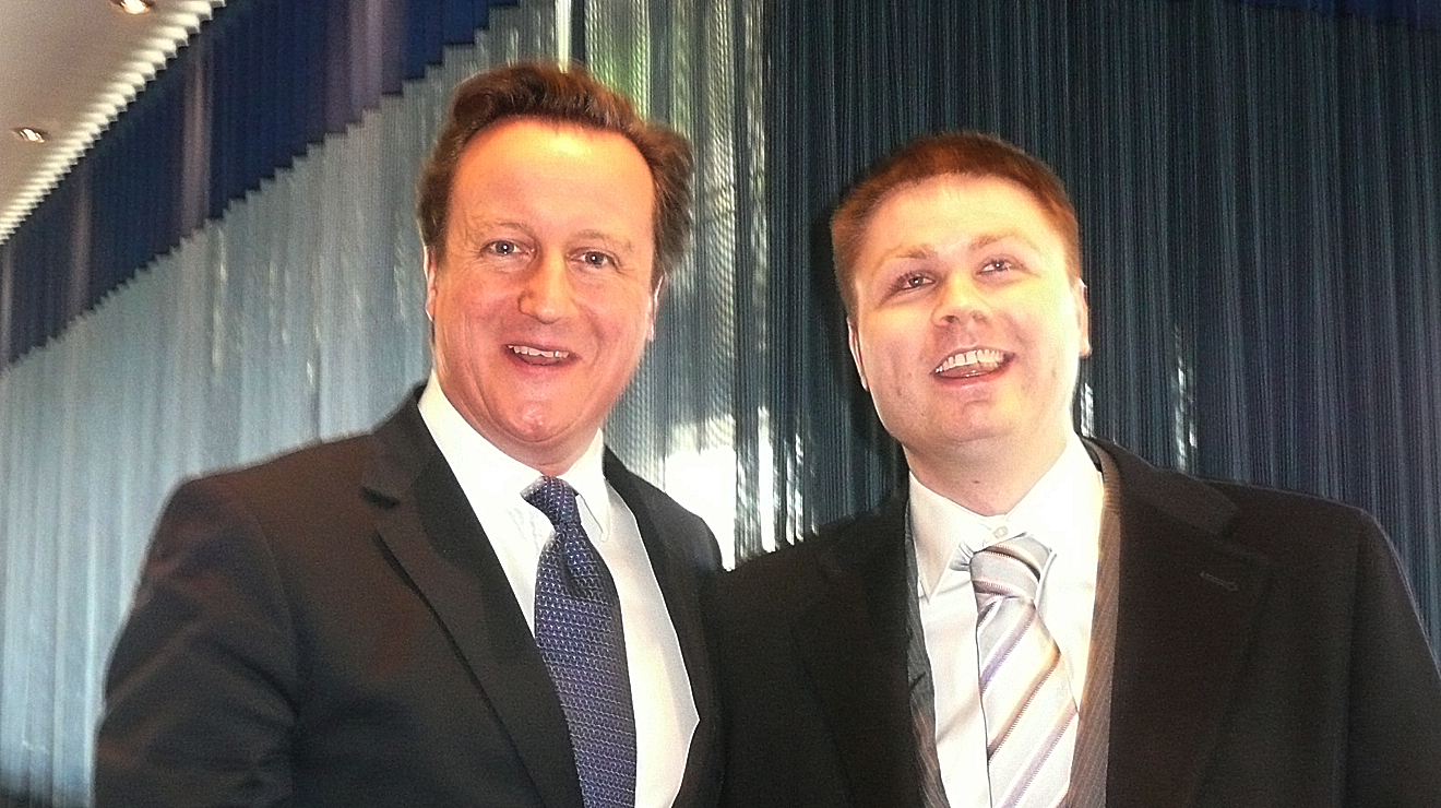 Neil meeting David Cameron